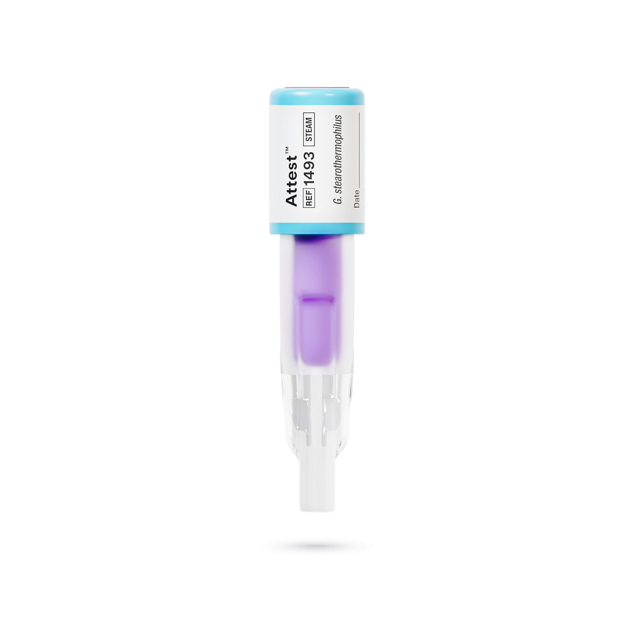 3M™Attest™ Super Rapid Readout Biological Indicator, 1493P, Light BlueCap, 24 min