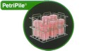 PetriPile® 65, storage rack for Petri dishes diameter 65 mm