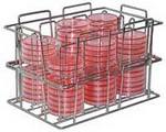 PetriPile® 90 - storage rack for Petri dishes diameter 90 mm