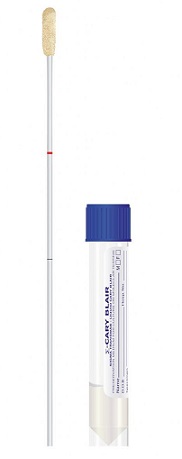 Fecal Transwab®, nestemäinen kuljetusputki ulosteperäisille bakteereille ja viruksille, 2 ml Cary Blair